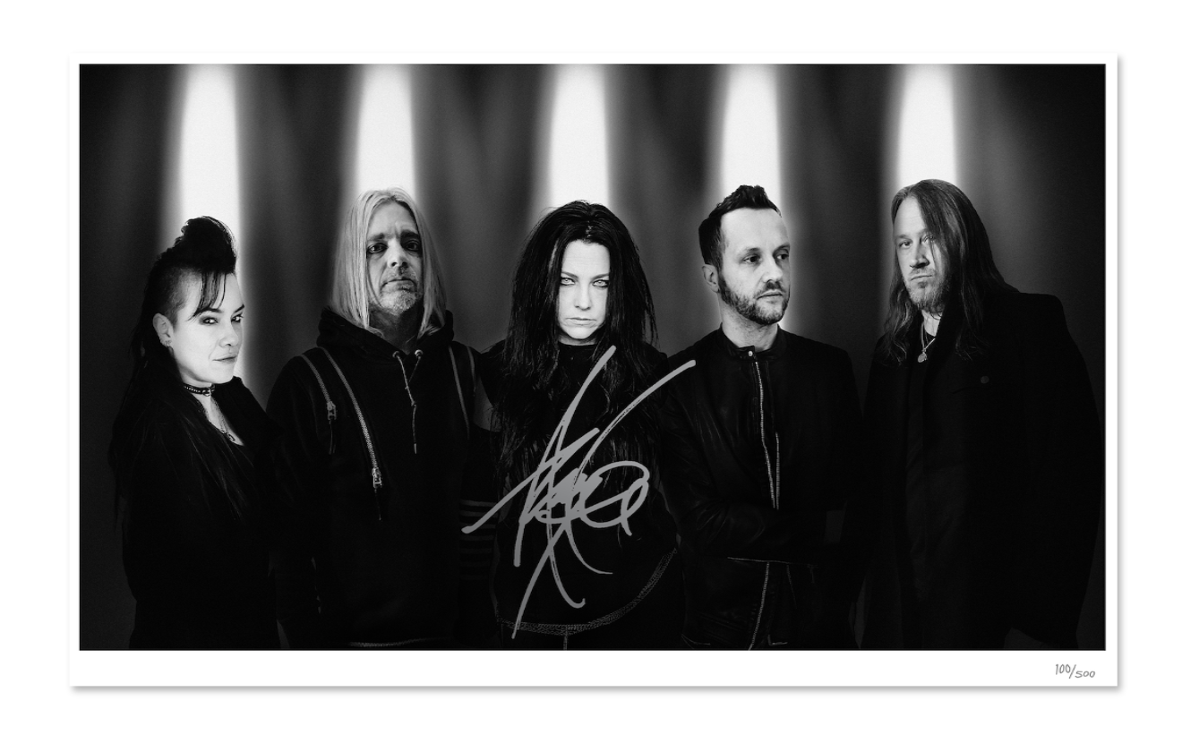 EVANESCENCE - 'THE BITTER TRUTH' LIMITED-EDITION BUNDLE WITH AUTOGRAPHED PRINT – ONLY 500 AVAILABLE