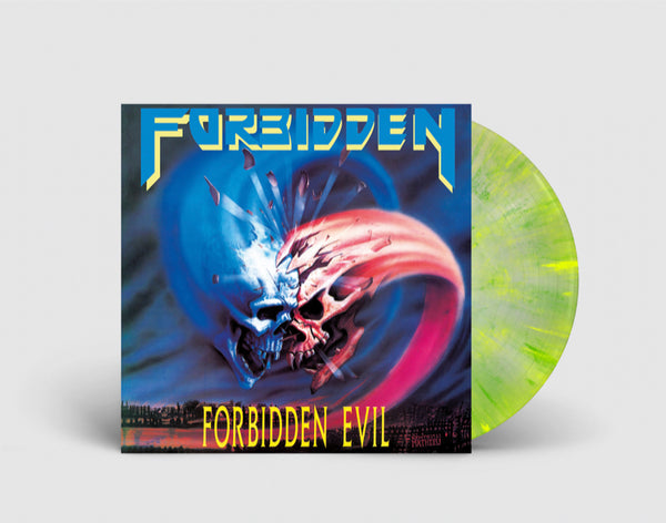 FORBIDDEN ‘FORBIDDEN EVIL’ LP (Limited Edition — Only 250 Made, Clear w/ Spring Green & Canary Yellow Splatter Vinyl)