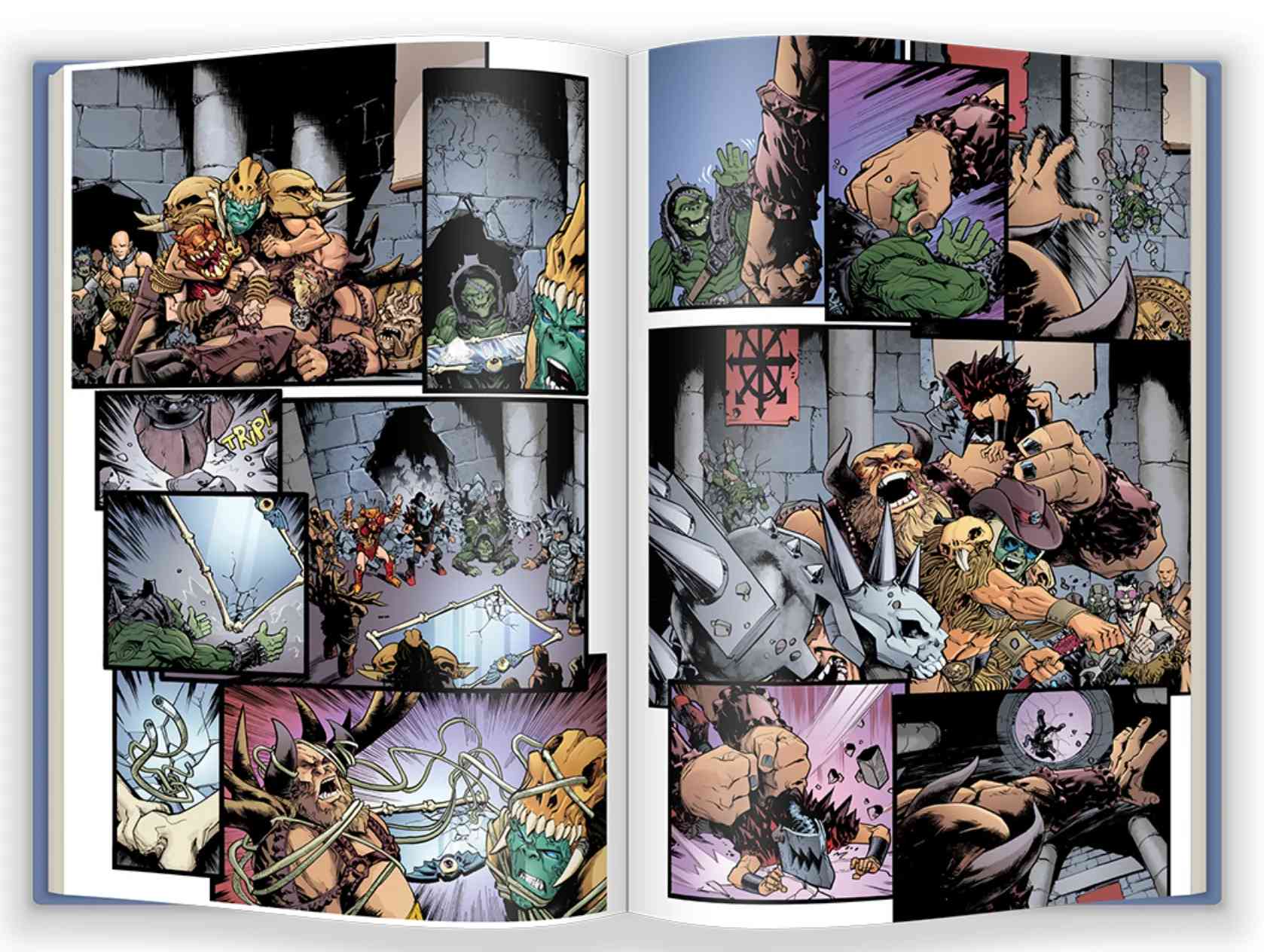 GWAR: IN THE DUOVERSE OF ABSURDITY HARDCOVER GRAPHIC NOVEL