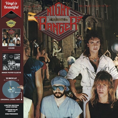 NIGHT RANGER 'MIDNIGHT MADNESS' LP (Light Blue Opaque Vinyl)