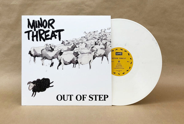 MINOR THREAT 'OUT OF STEP' 12" EP (White Vinyl)