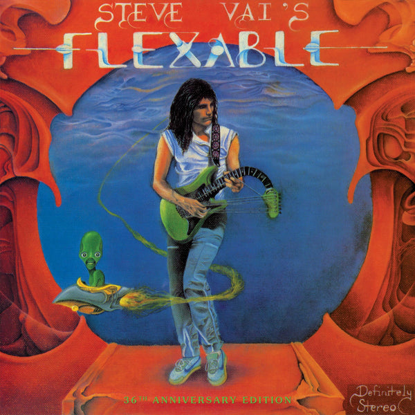 STEVE VAI 'FLEX-ABLE: 36TH ANNIVERSARY' LP (Clear Vinyl)