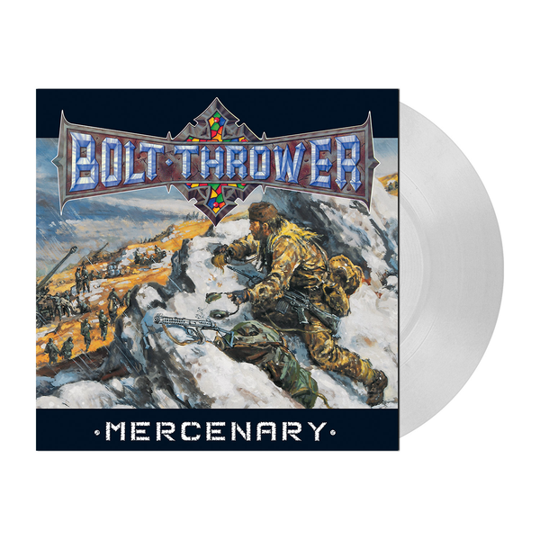 BOLT THROWER 'MERCENARY' LP (White Vinyl)