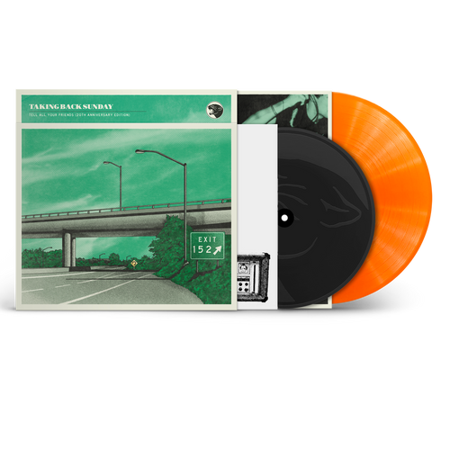 TAKING BACK SUNDAY 'TELL ALL YOUR FRIENDS' 20TH ANNIVERSARY LIMITED EDITION ORANGE CRUSH LP + 10" – ONLY 1000 MADE