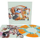 THE DILLINGER ESCAPE PLAN 'MISS MACHINE REISSUE' COKE BOTTLE GREEN WITH NEON ORANGE PINWHEELS AND CYAN BLUE MUSTARD AND WHITE SPLATTER LP – LIMITED TO 551