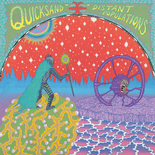 QUICKSAND 'DISTANT POPULATIONS' LP (Purple Cloudy Effect Vinyl)