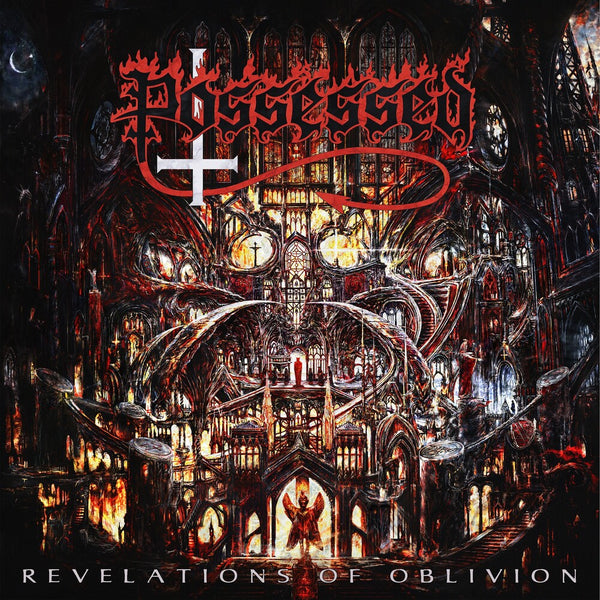 POSSESSED 'REVELATIONS OF OBLIVION' 2LP (Clear w/Red and Black Splatter Vinyl)