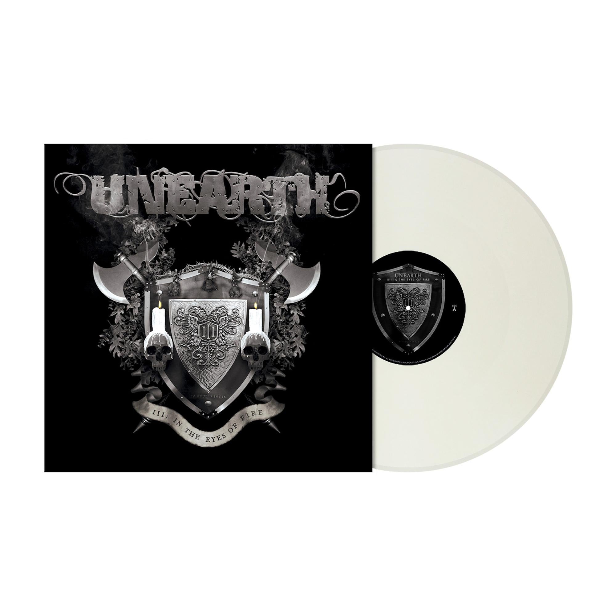 UNEARTH 'III:IN THE EYES OF FIRE' LP (Clear Smoke Marbled Vinyl)