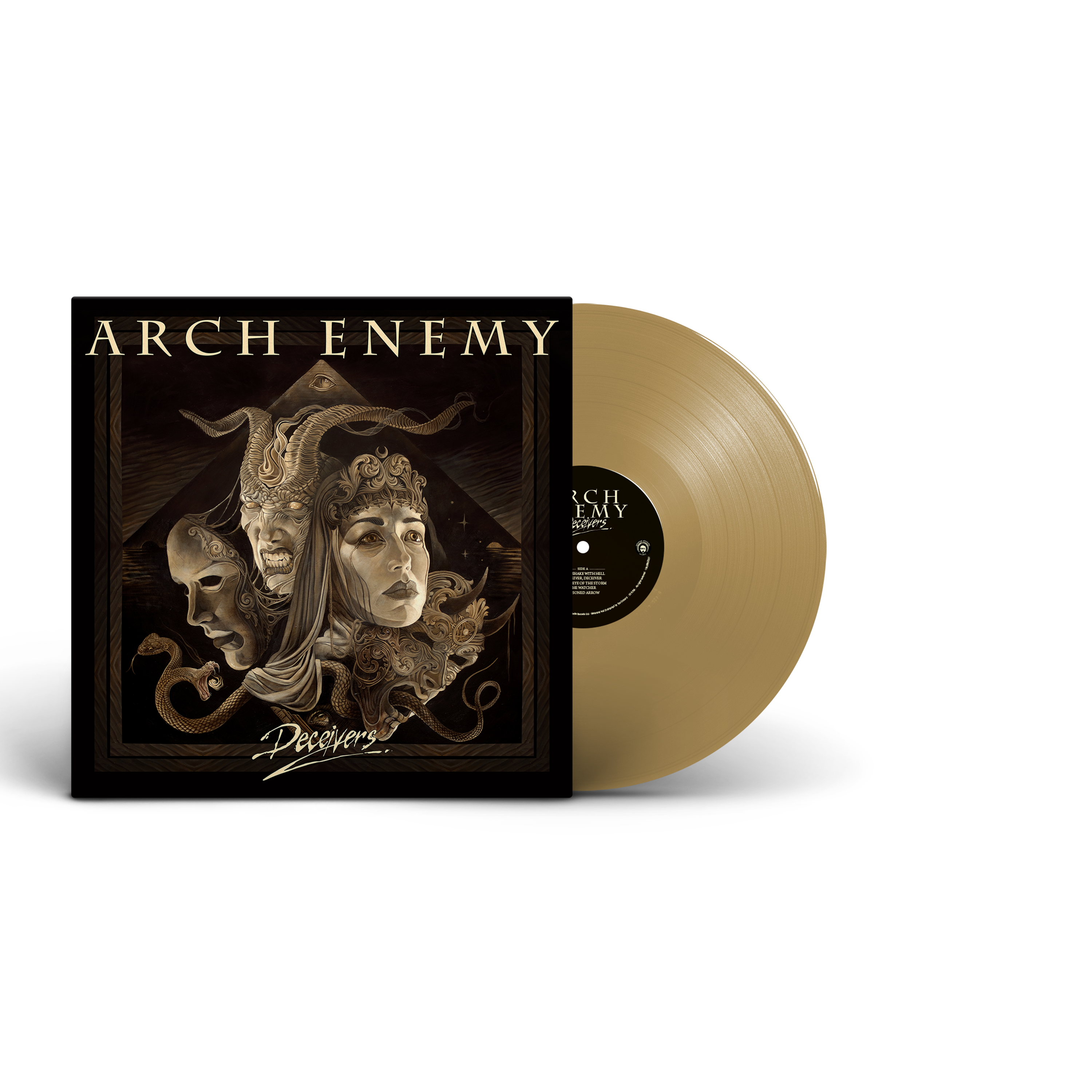 ARCH ENEMY ‘DECEIVERS’ LP (Limited Edition - Only 500 Made, Transparent Tan Vinyl)