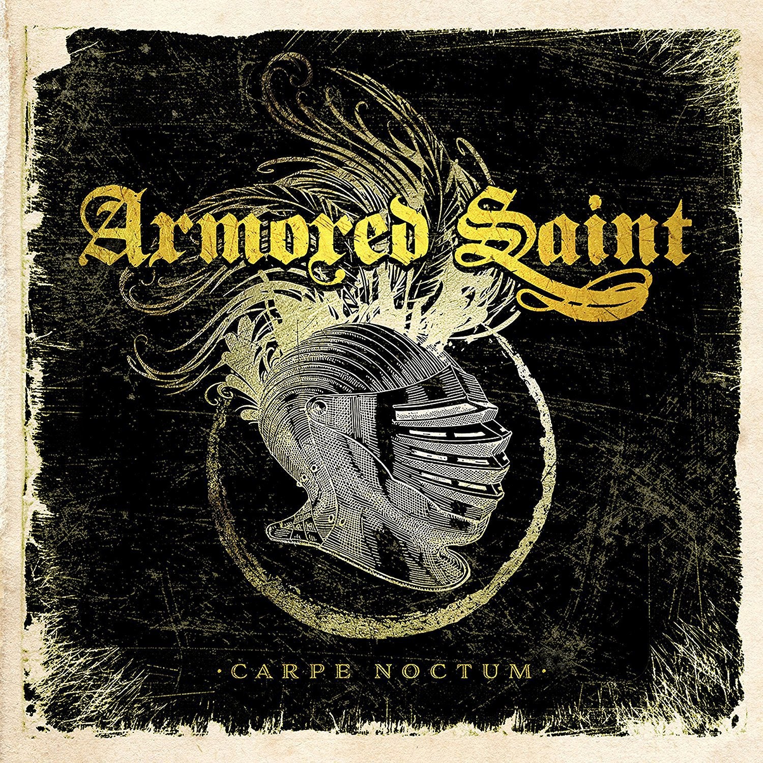 ARMORED SAINT 'CARPE NOCTUM LIVE 2015' LP (Clear Golden Vinyl)