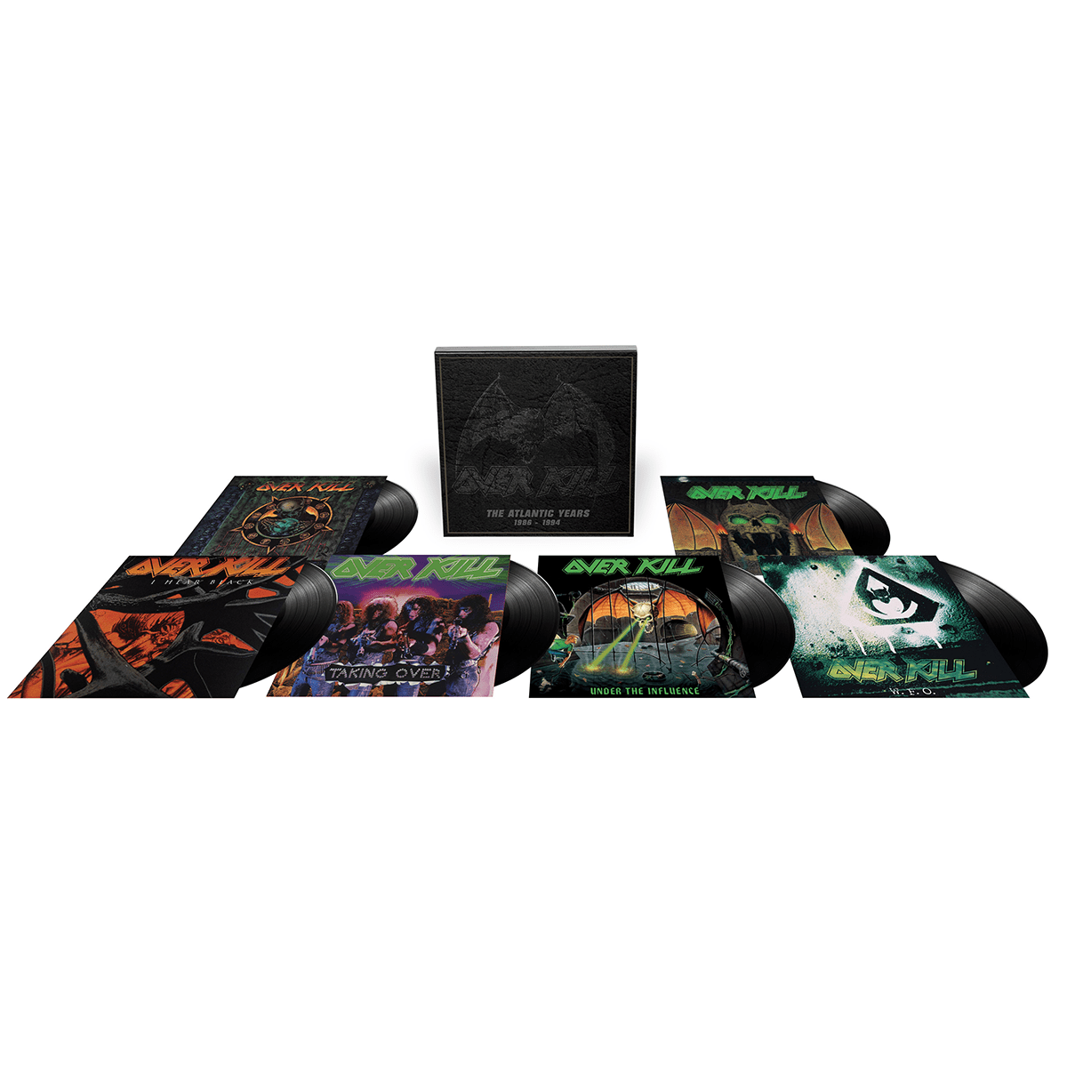 OVERKILL 'THE ATLANTIC YEARS: 1986-1994' 6LP BOXSET