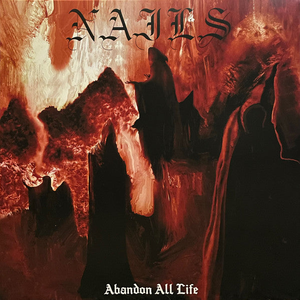 NAILS 'ABANDON ALL LIFE' CLEAR LP