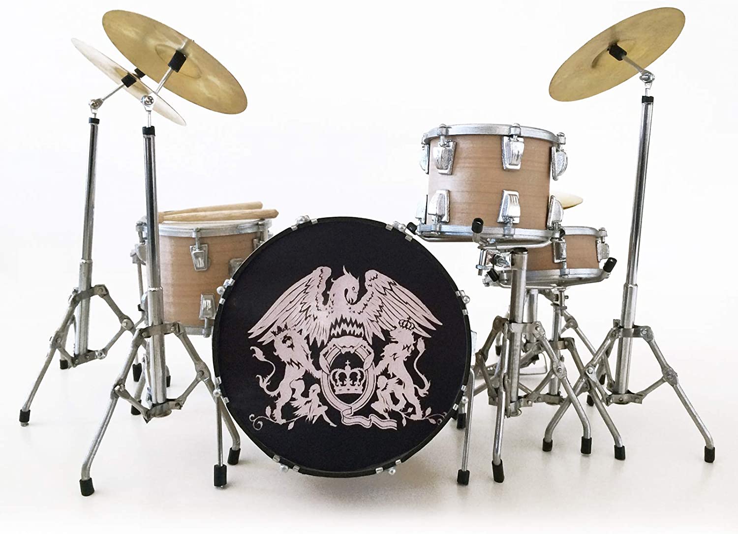 QUEEN - ROGER TAYLOR - CREST TRIBUTE MINI DRUM KIT