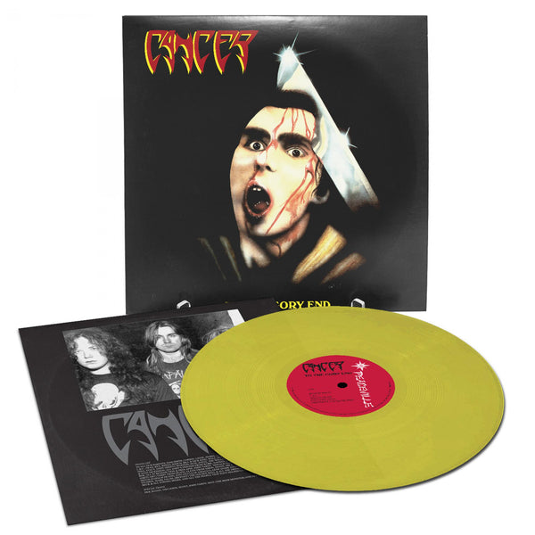 CANCER 'TO THE GORY END' LP (Colored Vinyl)