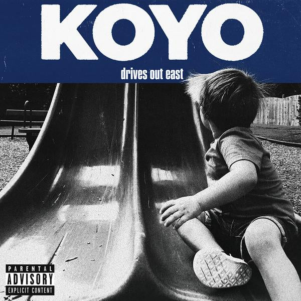 KOYO 'DRIVES OUT EAST' 7" (Blue w/ White Splatter Vinyl)