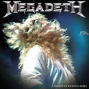 MEGADETH 'A NIGHT IN BUENOS AIRES' 3LP (Blue Vinyl)