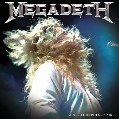MEGADETH 'A NIGHT IN BUENOS AIRES' 3LP (Blue Vinyl)