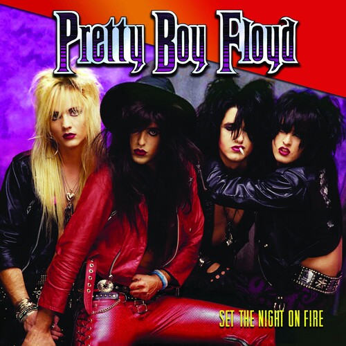 PRETTY BOY FLOYD 'SET THE NIGHT ON FIRE' LP (Colored Vinyl)