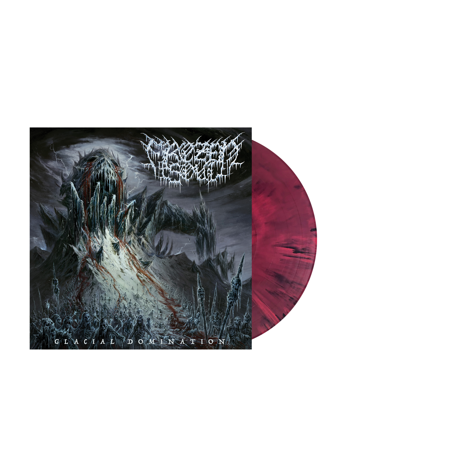 FROZEN SOUL 'GLACIAL DOMINATION' LP (Limited Edition – Only 300 made,