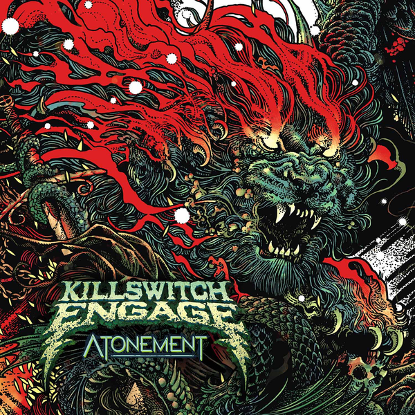 KILLSWITCH ENGAGE 'ATONEMENT' LP (Clear w/ Bright Green Splatter)