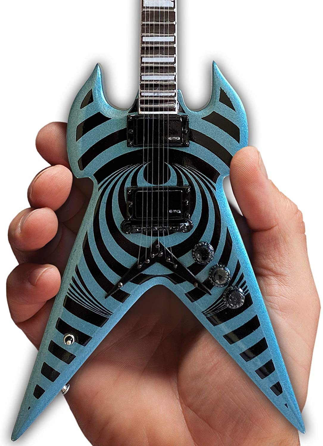 ZAKK WYLDE - WARHAMMER PELHAM BLUE VERTIGO MINI GUITAR