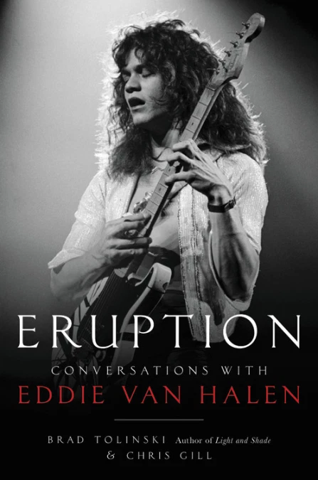 EDDIE VAN HALEN: ERUPTION HARDCOVER BOOK
