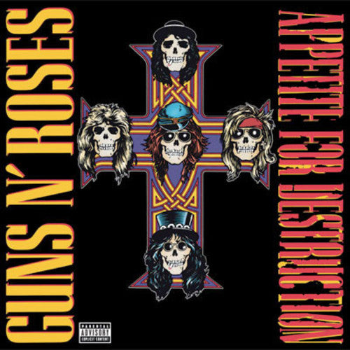 GUNS N' ROSES 'APPETITE FOR DESTRUCTION' LP