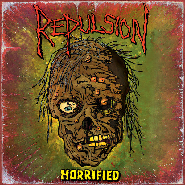 REPULSION 'HORRIFIED' LP (Limited Edition Cloudy Swamp Green w/Splatter Vinyl)