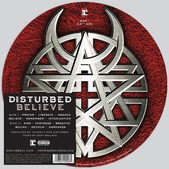 DISTURBED 'BELIEVE' PICTURE DISC