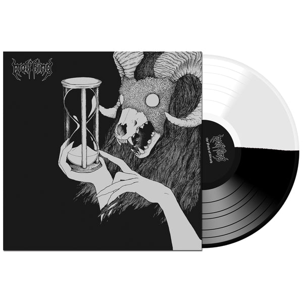 WOLF KING 'THE PATH OF WRATH' BLACK AND WHITE SPLIT LP