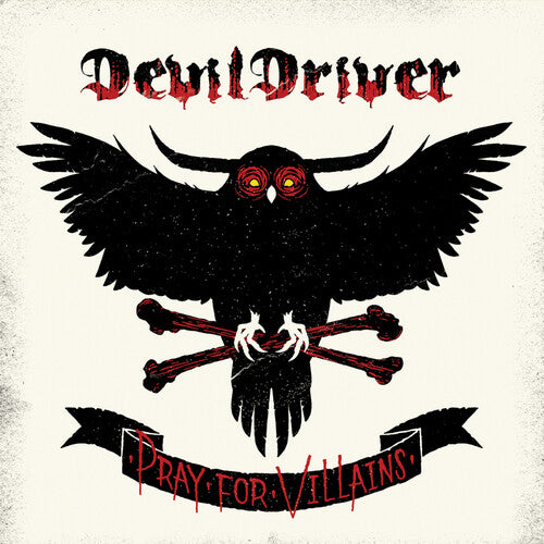 DEVILDRIVER 'PRAY FOR VILLAINS' 2LP (White/Red & Black Splatter Vinyl)