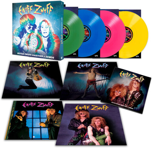 ENUFF Z'NUFF 'RARITIES & DEMOS' COLORED BOX SET