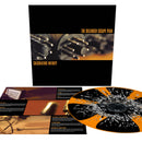 THE DILLINGER ESCAPE PLAN 'CALCULATING INFINITY REISSUE' NEON ORANGE WITH BLACK PINWHEELS AND BLACK METALLIC SILVER AND GREY SPLATTER LP – LIMITED TO 555