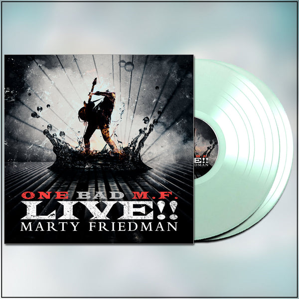 MARTY FRIEDMAN 'ONE BAD M.F. LIVE!!' GLOW IN THE DARK SPLATTER LP