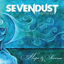 SEVENDUST 'CHAPTER VII: HOPE & SORROW' 2LP (Cyan & Electric Blue Vinyl)