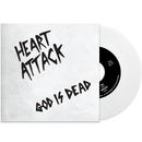 HEART ATTACK 'GOD IS DEAD' LIMITED-EDITION WHITE 7" – ONLY 250 MADE