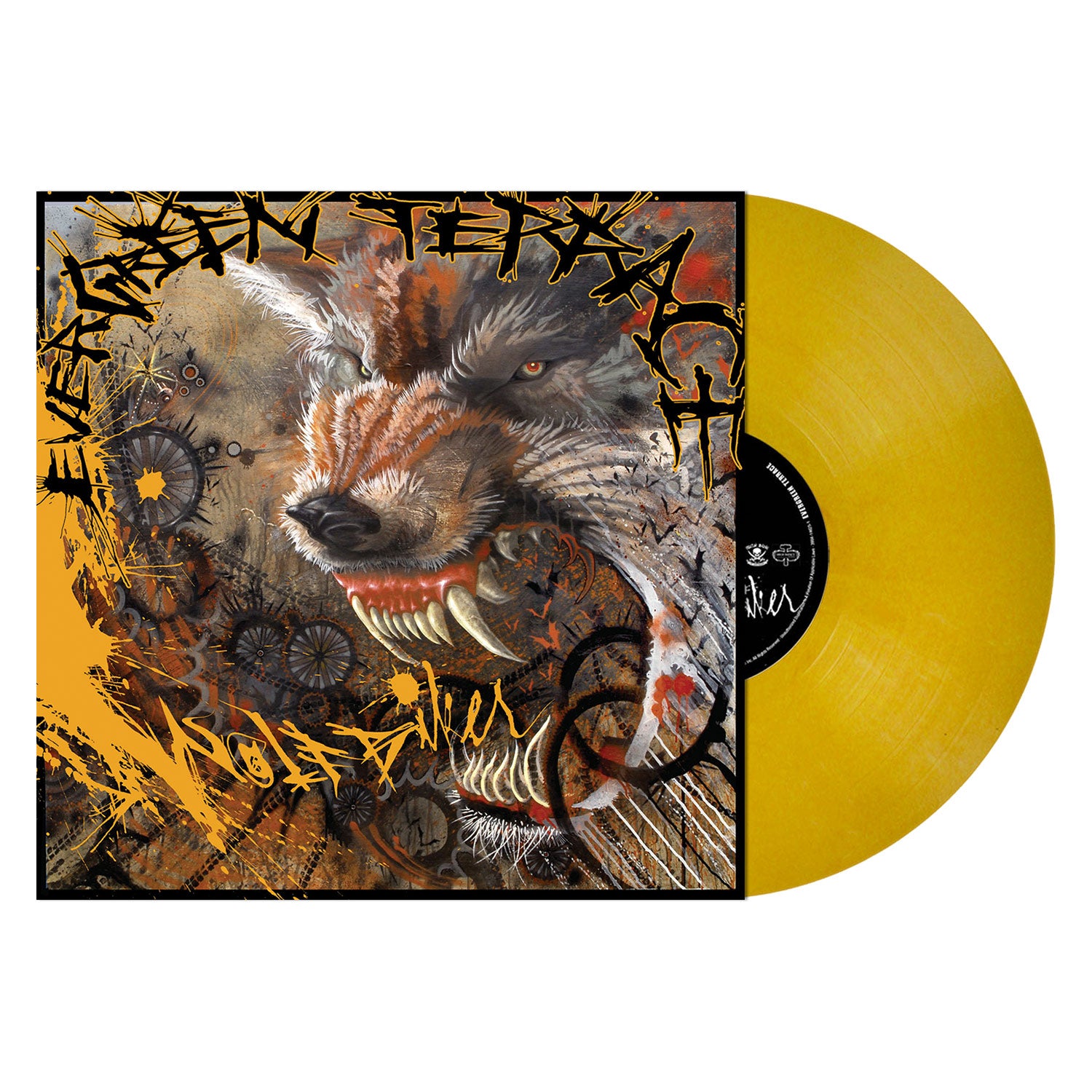 EVERGREEN TERRACE 'WOLFBIKER' GOLDEN MARBLED LP