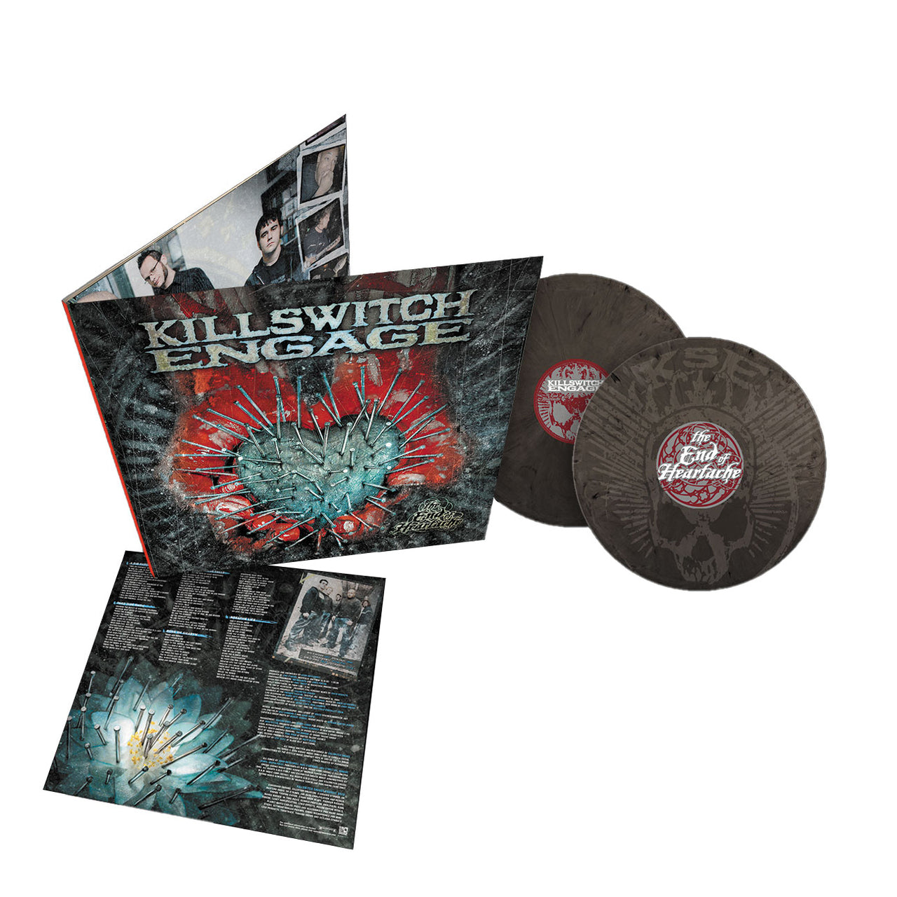 KILLSWITCH ENGAGE 'THE END OF HEARTACHE' 2LP (Limited Edition, Black and Silver Vinyl)