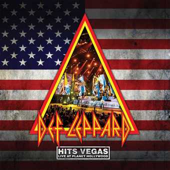 DEF LEPPARD 'HITS VEGAS -LIVE AT PLANET HOLLYWOOD' 3LP (Translucent Blue Vinyl)