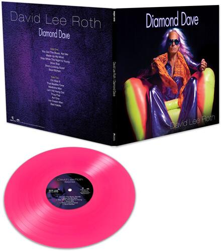 DAVID LEE ROTH 'DIAMOND DAVE' LP (Pink Vinyl)