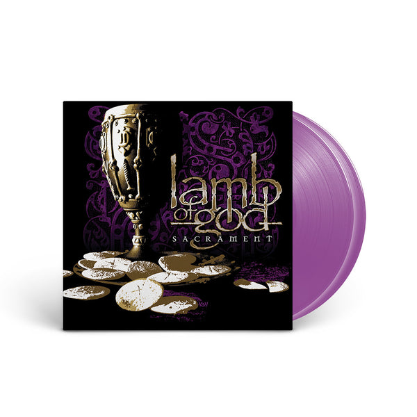LAMB OF GOD 'SACRAMENT' 2LP – ONLY 500 MADE (Limited Edition Purple Vinyl)