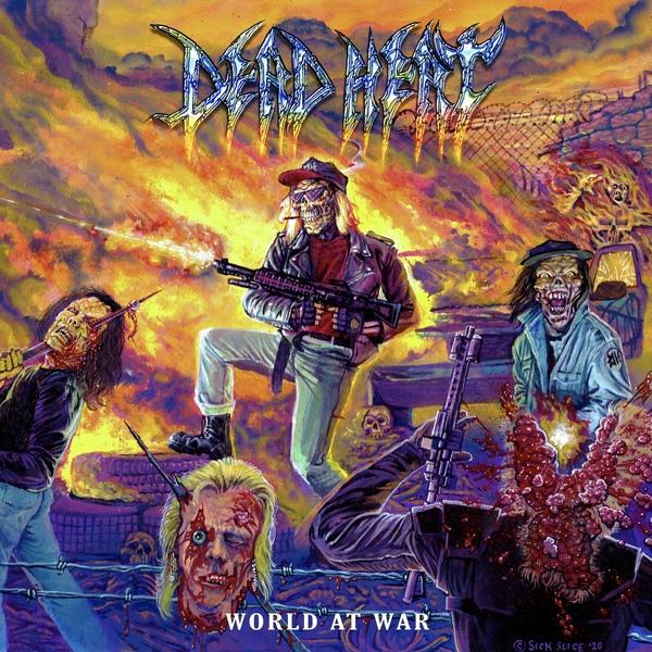 DEAD HEAT 'WORLD AT WAR' LP (Clear Purple Vinyl)