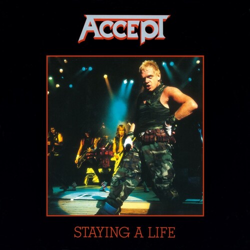 ACCEPT 'STAYING A LIFE' 2LP
