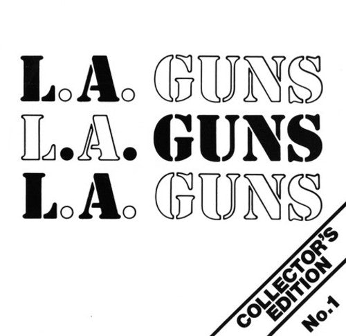 L.A. GUNS 'COLLECTOR'S EDITION NO. 1' LP (Blue Vinyl)