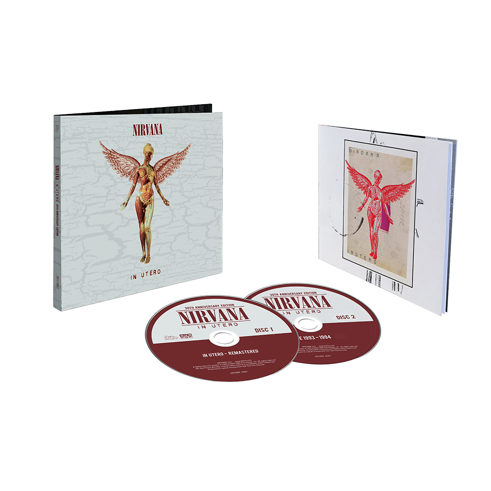 NIRVANA 'IN UTERO' 2CD (30th Anniversary Deluxe Edition)