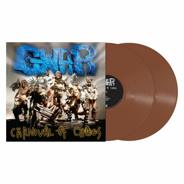 GWAR 'CARNIVAL OF CHAOS' 2LP (Brown Vinyl)