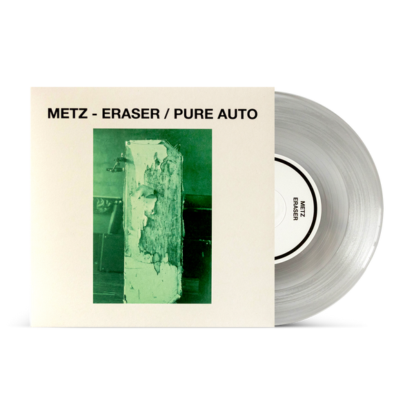 METZ 'ERASER B/W PURE AUTO' 7" EP (Clear Vinyl)