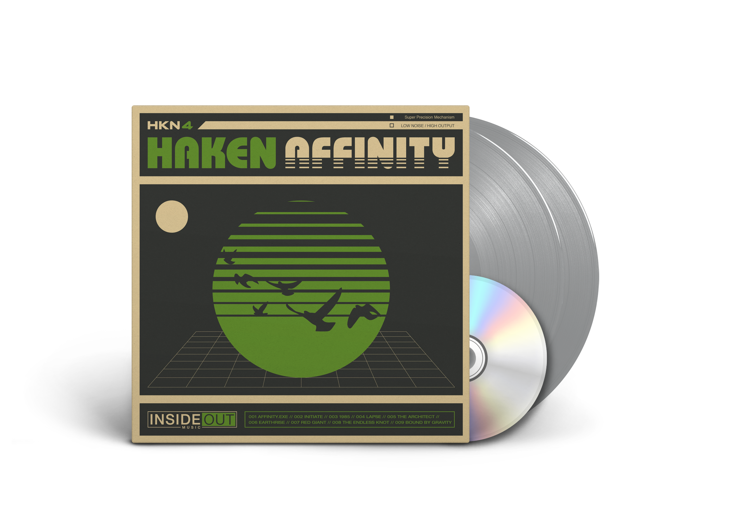 HAKEN 'AFFINITY' 2LP (Limited Edition — Only 200 Made, Silver Vinyl)