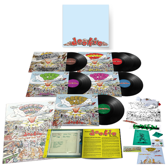 GREEN DAY 'DOOKIE' LP BOX SET (30th Anniversary Deluxe Edition)