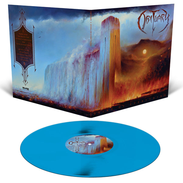 OBITUARY ‘DYING OF EVERYTHING’ LP (Limited Edition – Only 250 made, Cyan Blue Vinyl)